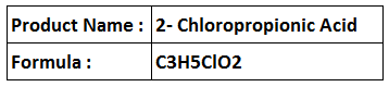 2-Chloropropionic Acid - Colorless Liquid Molar Mass 98.52 g/mol | Single Enantiomer High Purity Versatile Reagent