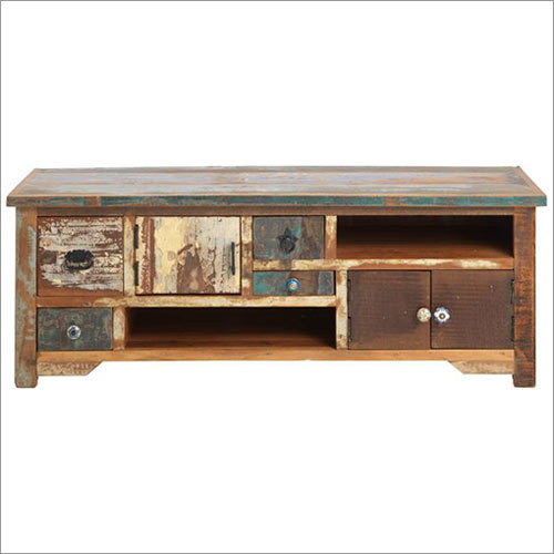 Wood Recycled Tv Cabinet