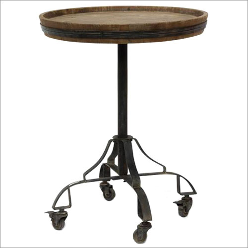 Metal Moving Stool