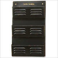 Black Iron Book Shelf