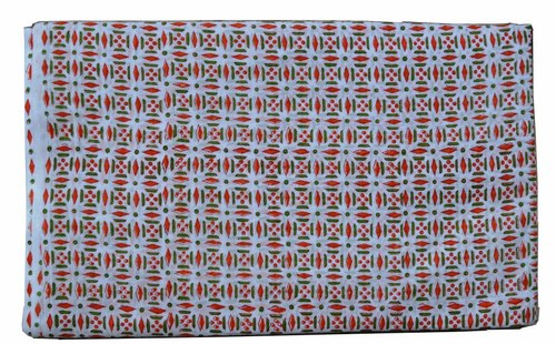 Multicolor Hand Block Printed Cotton Fabric