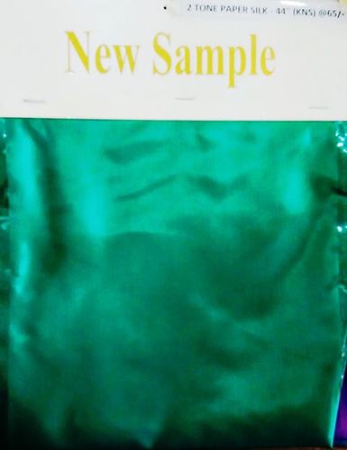 2 Tone Paper Silk - Application: Fashion & Apparel