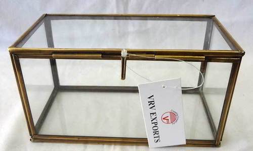 Brass and Glass Box