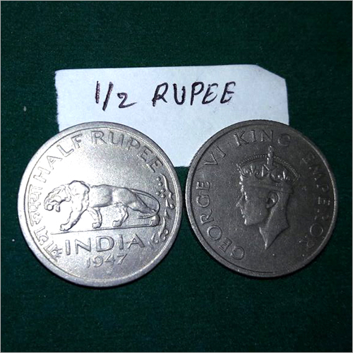 Half Rupee Coin