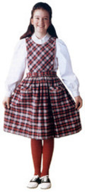 School Uniform Bib Skirts
