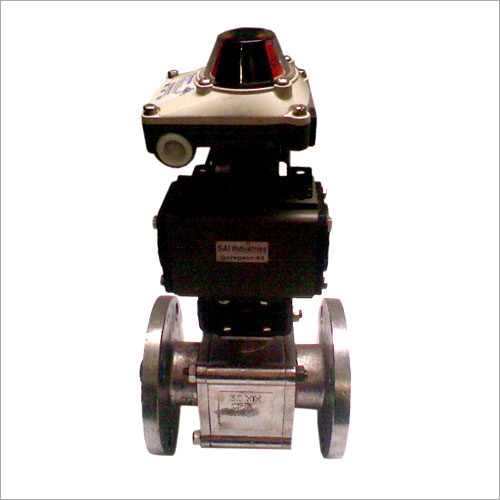 Actuator Operated Ball Valve
