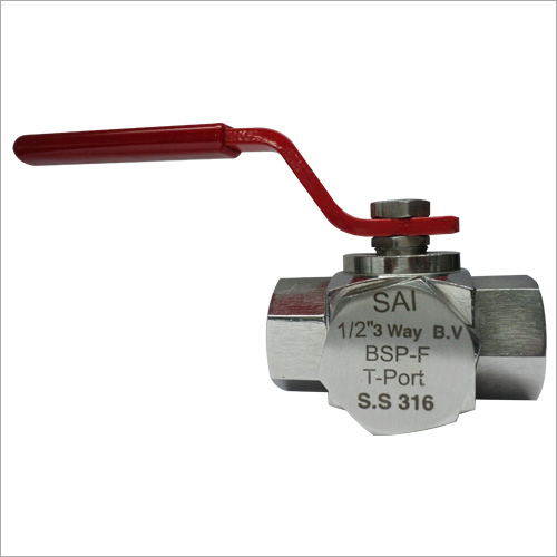 3 Way Ball Valve