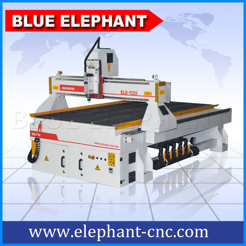 Vacuum Cleaning System Easy Operation Wood Carving Cnc Router Machine1325