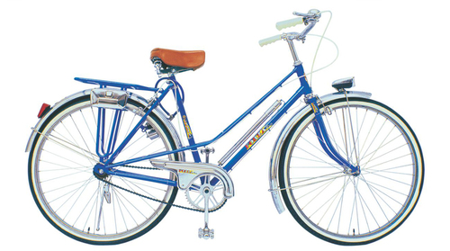 French Type Ladies Curved Bar Bicycle