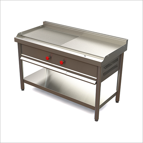 Griddle Plate Semi Grooved