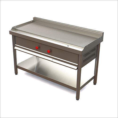 Griddle Plate Grooved