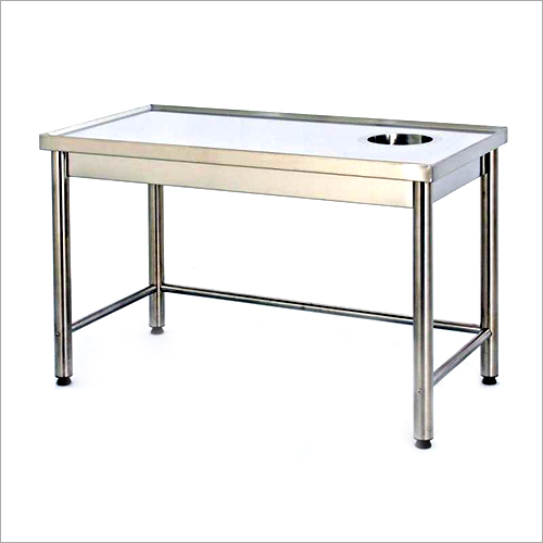 Work Table With Garbage Chute