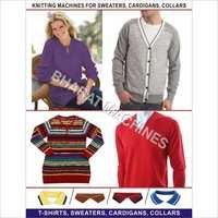 Sweaters,Cardigans & Collar Knitting Machines