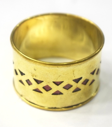Golden Trendy Look Metal Napkin Ring