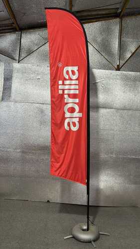 Feather Flags - 110gm Polyester, Sizes 6ft to 16ft | Customizable Color, Logo, and Design for Advertising and Events