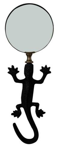 Forged Iron Lizard Magnifying Glass