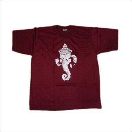 hindu gods printed t-shirts with rubber prints