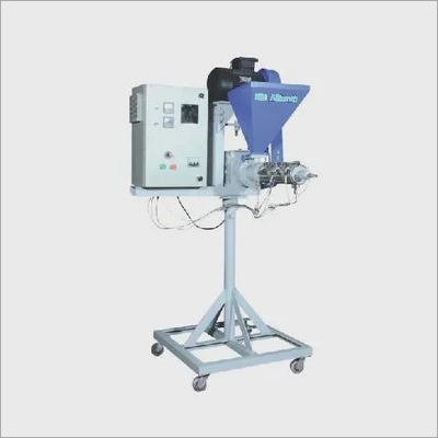 Blue And Wite Pipe Extruder Machine