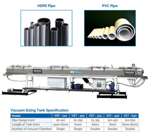 Automatic Vacuum Sizing Tank