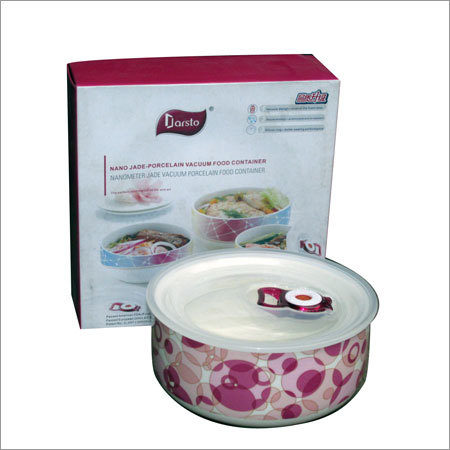 Porcelain Vacuum Food Container