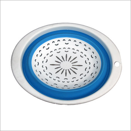 Plastic Round Flodable Stainer