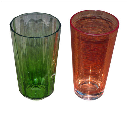 Colored Acrylic Drinking Glass