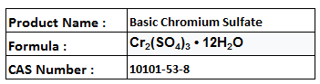 Basic Chromium Sulfate