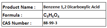 Benzene 1,2 Dicarboxylic Acid