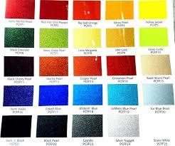 Auto Paint Shade Cards