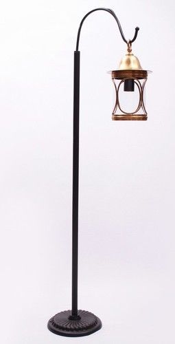 Brass & Iron Floor Lamp