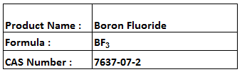 Boron Fluoride