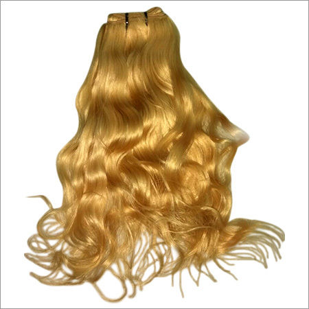 Golden Blonde Color Human Hair