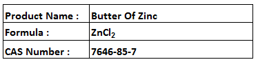 Butter Of Zinc