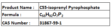 C55-isoprenyl Pyrophosphate