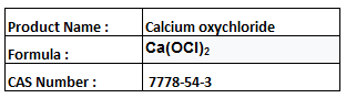 Calcium Oxychloride