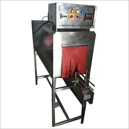Automatic Shrink Tunnel Machine - Semi-Automatic Operation, Electric Drive Type, Matte Black | High-Performance with Human Machine Interface Control