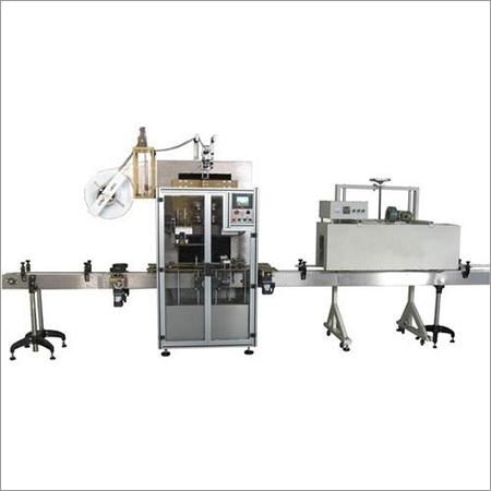 Shrink Sleeve Machine - Silver Multi-Function Packaging System | Semi-Automatic, Computerized with Human Machine Interface
