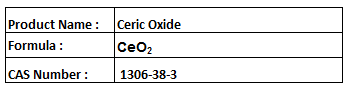 Ceric Oxide