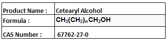 Cetearyl Alcohol