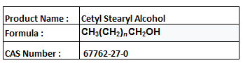 Cetyl Stearyl Alcohol
