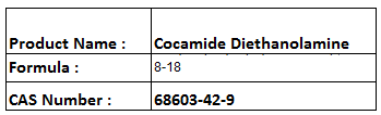 Cocamide Diethanolamine