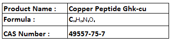 Copper Peptide Ghk-cu