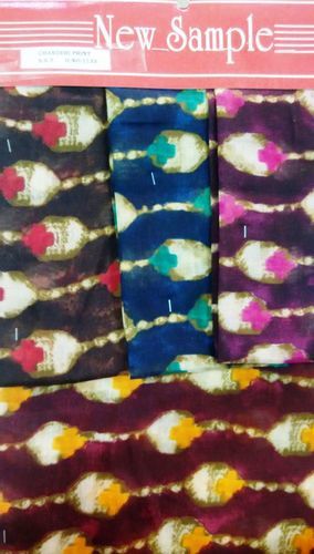 Chanderi Print Fabric