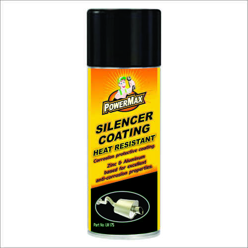 Silencer coating