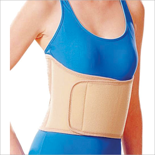 Semi-Elastic Abdominal Support