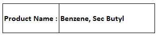 Benzene Sec Butyl