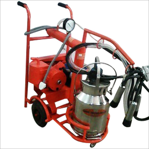 Single Bucket Trolley Milking Machine