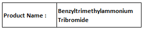 Benzyltrimethylammonium Tribromide - Crystalline Solid, 388.77 g/mol, CAS 63104-60-5 | High Purity, Reagent Grade, Versatile Use, Easy Handling
