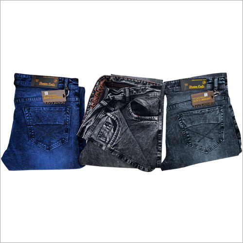 Knitted Stone Wash Jeans