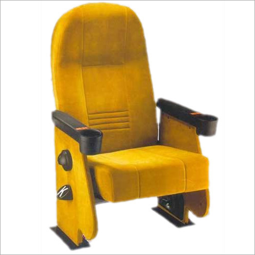 Designer Yellow Auditorium Chair